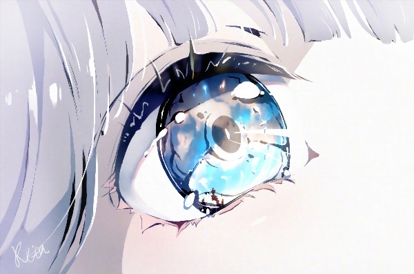 Эстетика глаз аниме