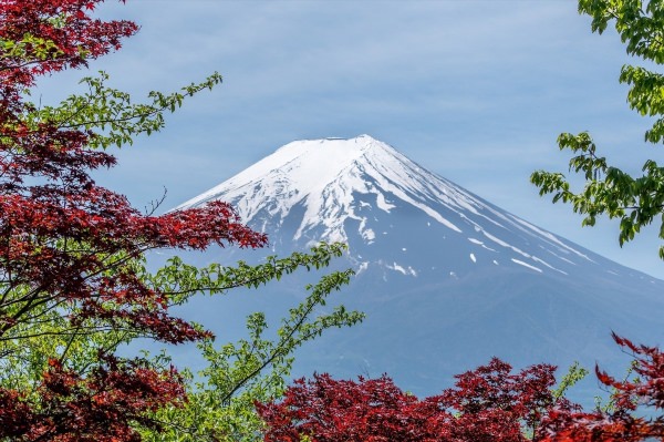 Фудзияма вулкан, япония природа