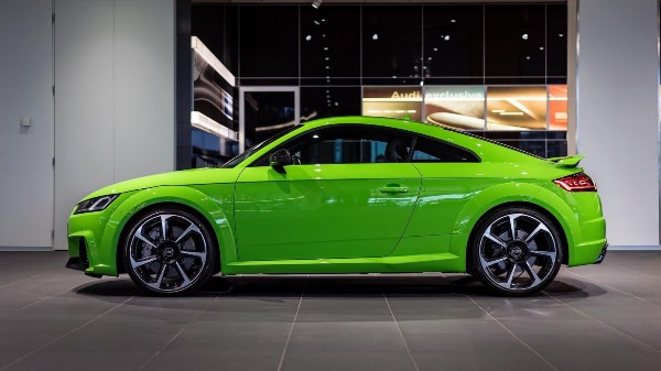 Audi tt зеленый