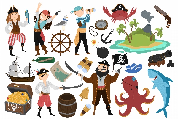 Пираты фон