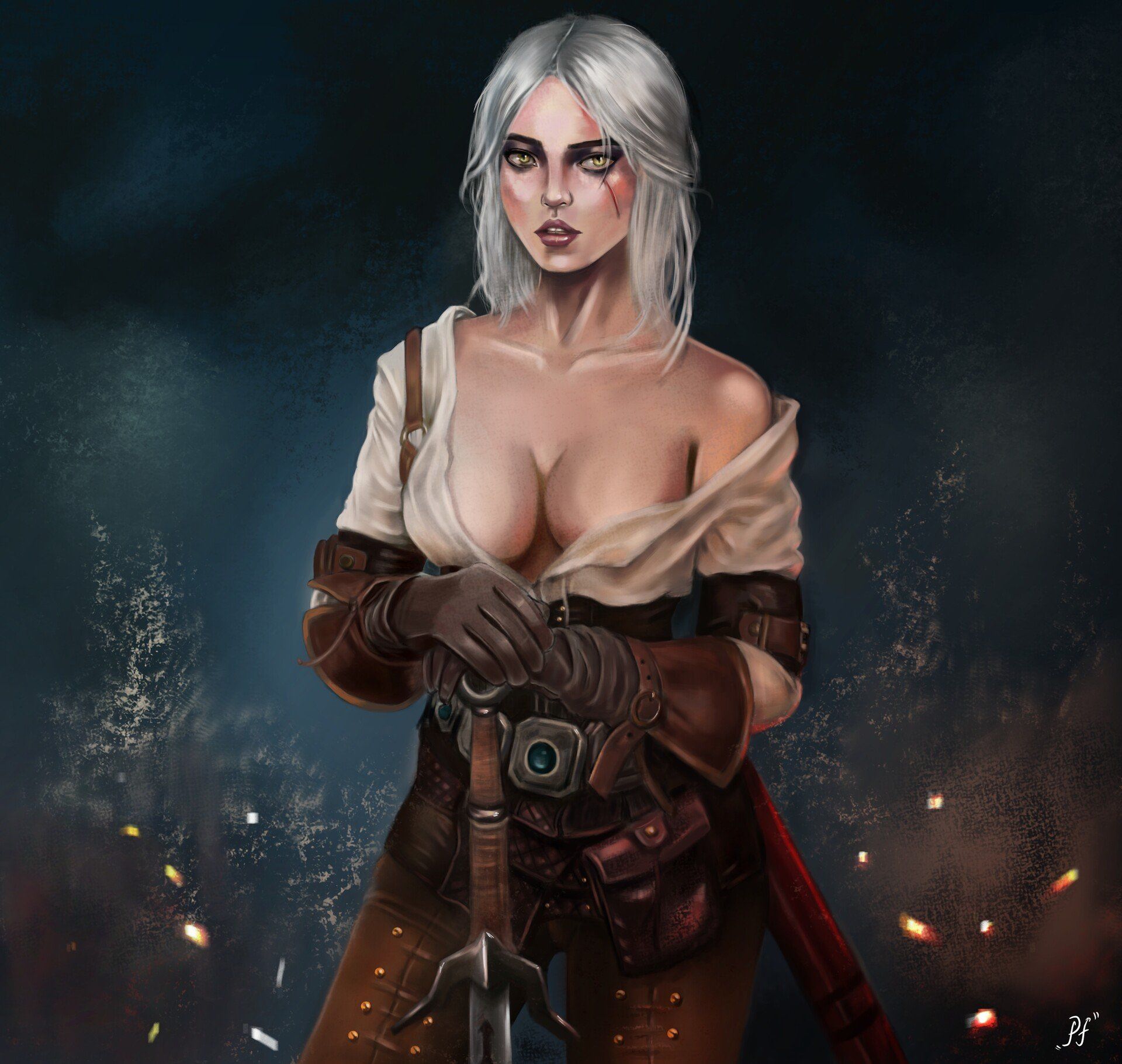 The witcher 3 ciri young фото 87