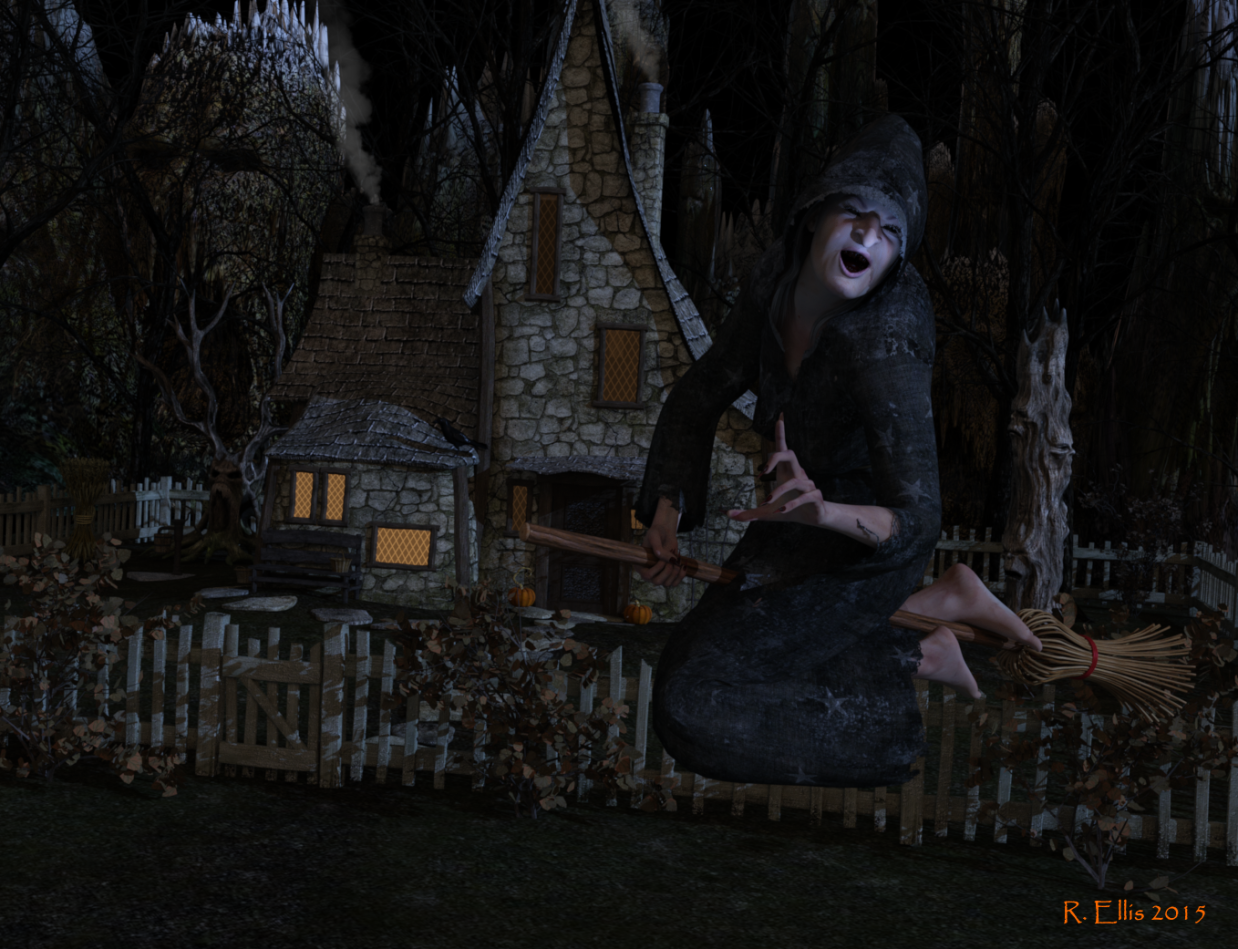 Нашли дом ведьмы