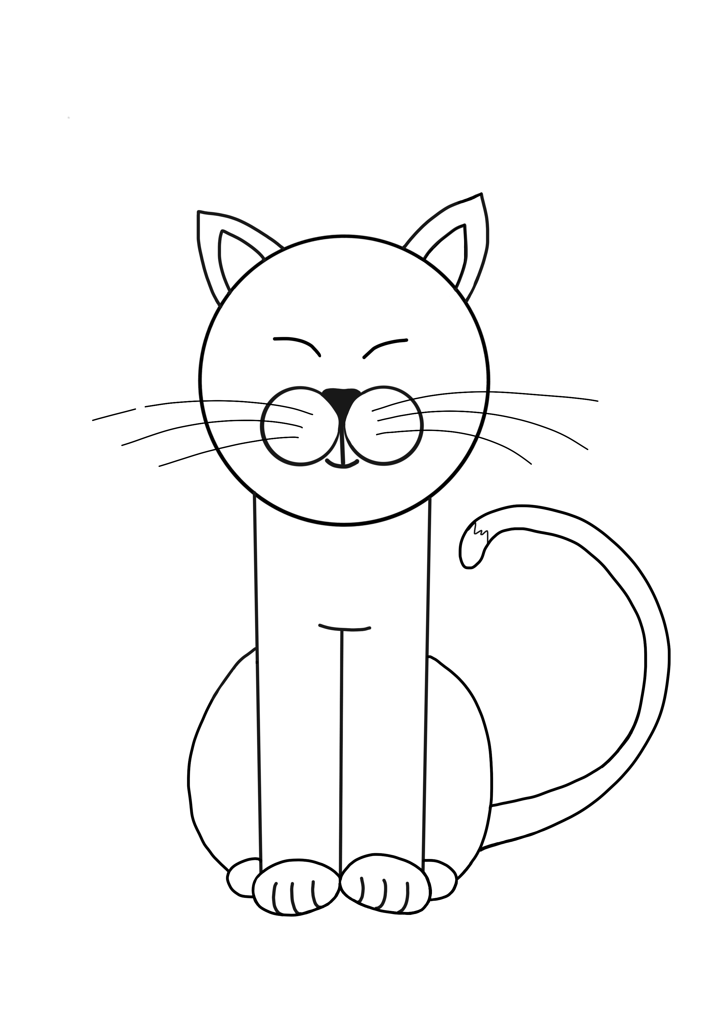 Рисунок котенка для срисовки легко. Рисунок кошки для срисовки. Рисунок кошки легкий для детей. Картинки для срисовки легкие. Рисунки для срисовки котики.