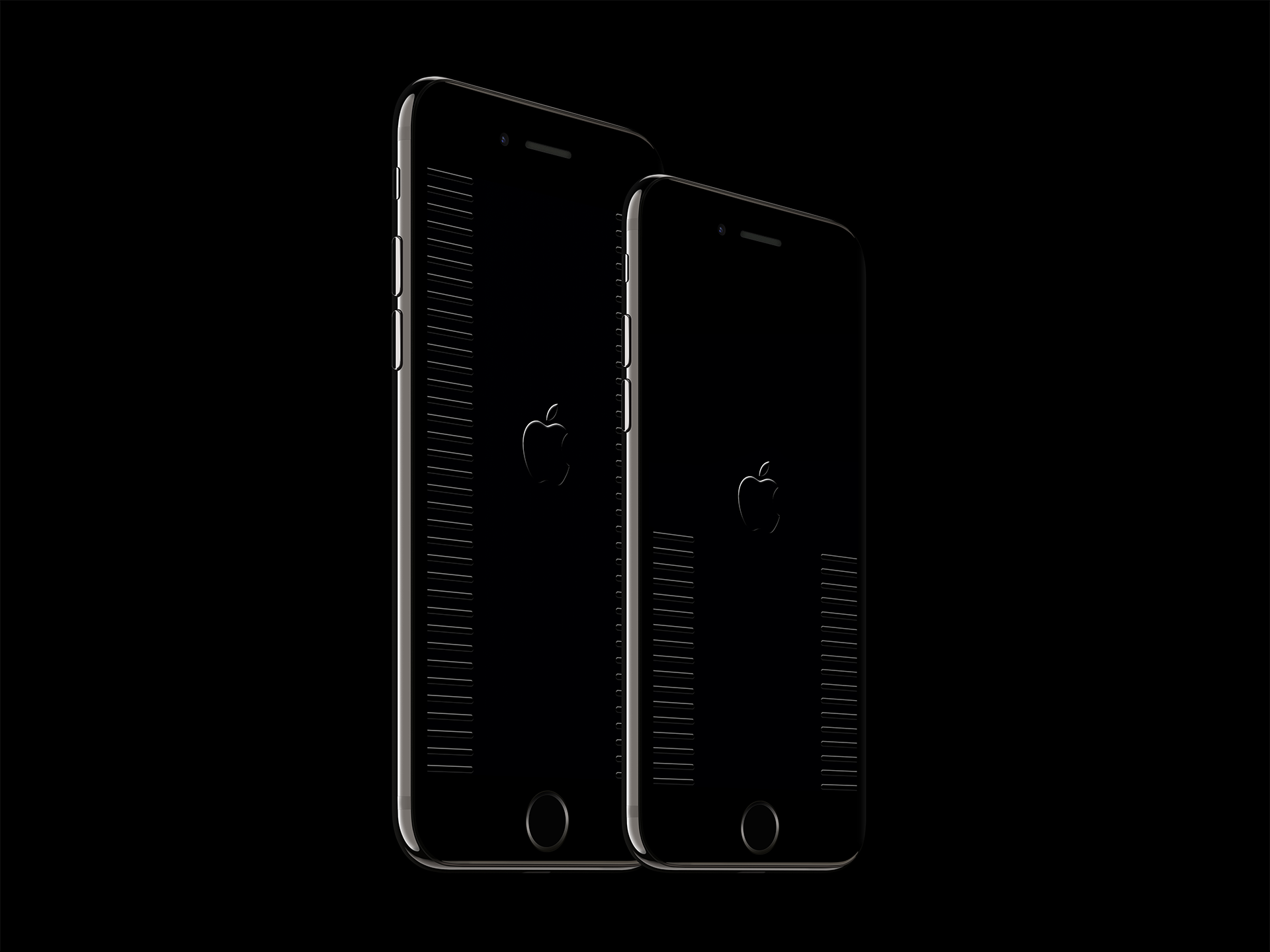 Обои айфон 15 черный