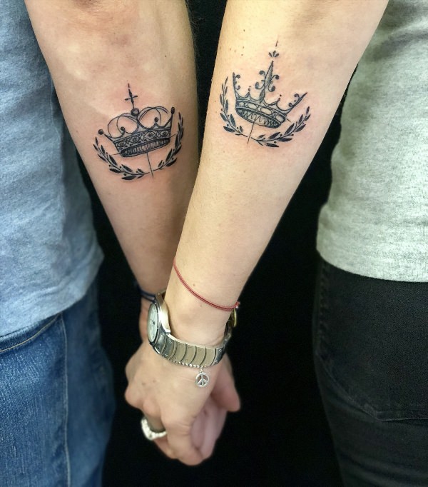 Парные татуировки для двоих
