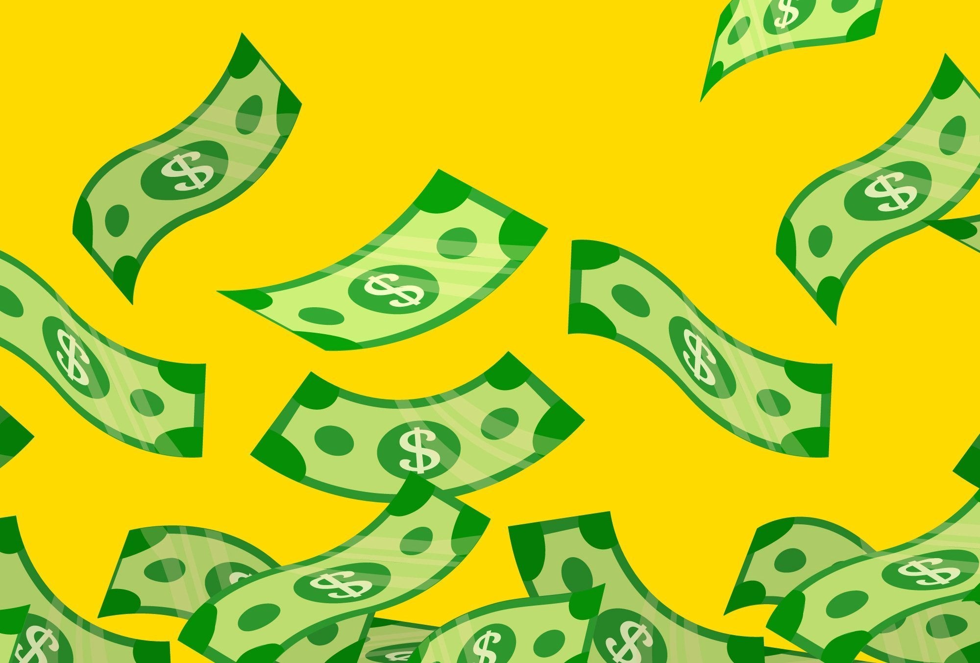 Зеленый фон с деньгами. Деньги фон. Деньги на желтом фоне. Денежный фон. Доллар на зеленом фоне.