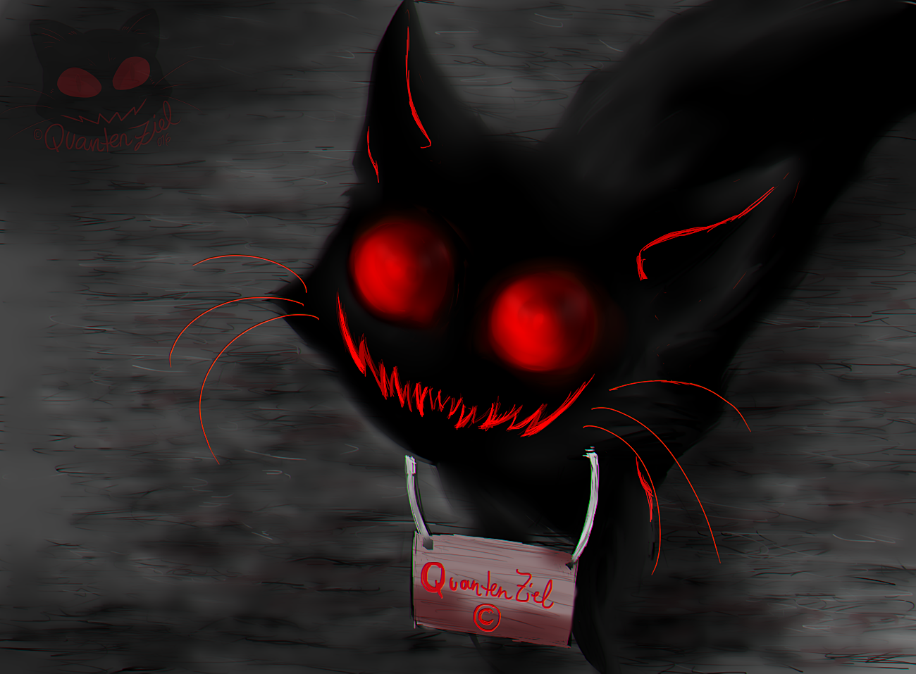 Чёрный кот с красными глазами. Кот демон. Чёрная кошка с красными глазами. Страшный котенок игра