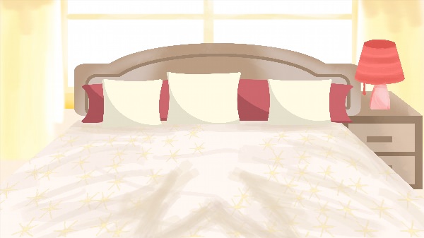 Гача фон кровать