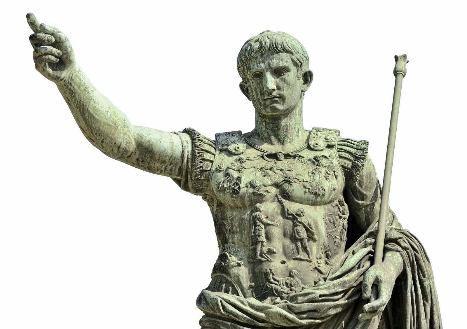 Август древний рим. Октавиан август Римский Император. Статуя Римского императора Октавиана августа.