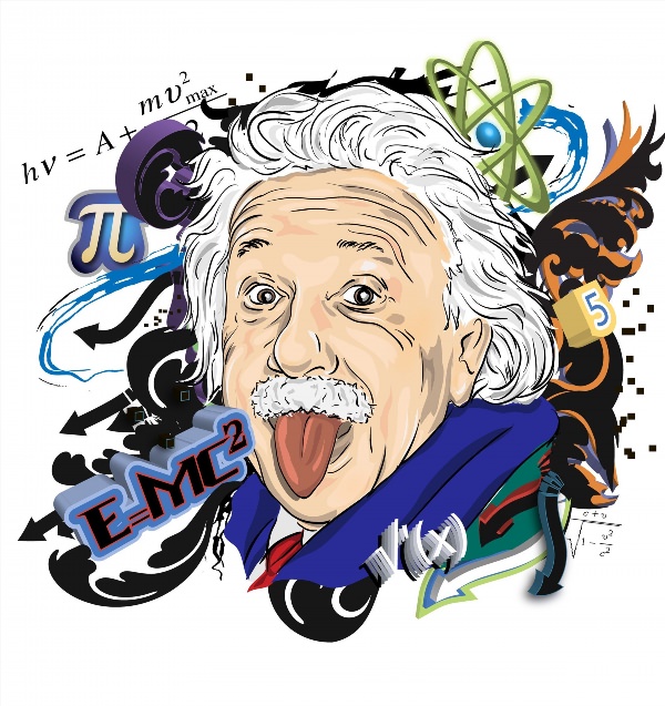 Альберт эйнштейн арт