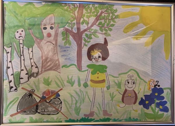 Рисунки охрана природы глазами детей