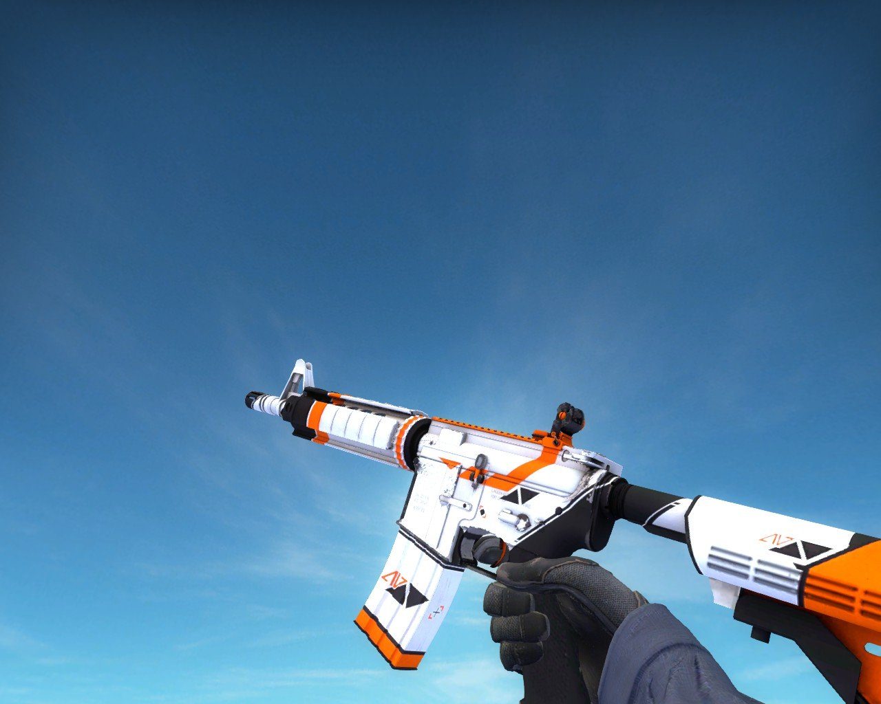 M4a4 asiimov bs фото 17