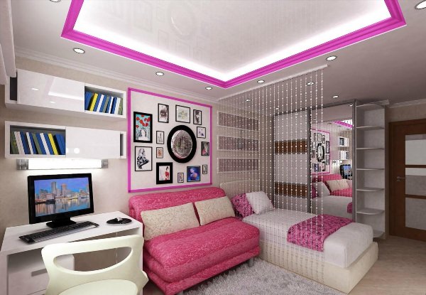 Подростовый дизайн комнат для девочек