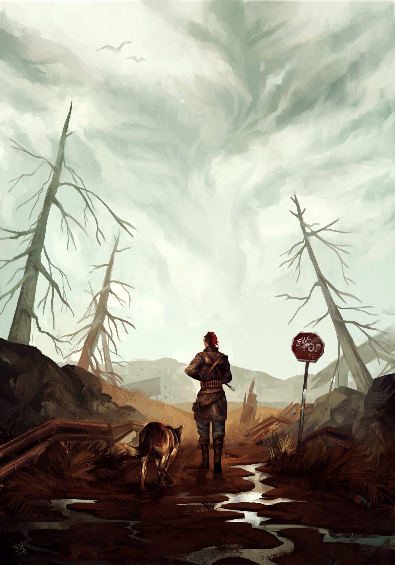 Fallout 4 одинокий странник с собакой фото 28