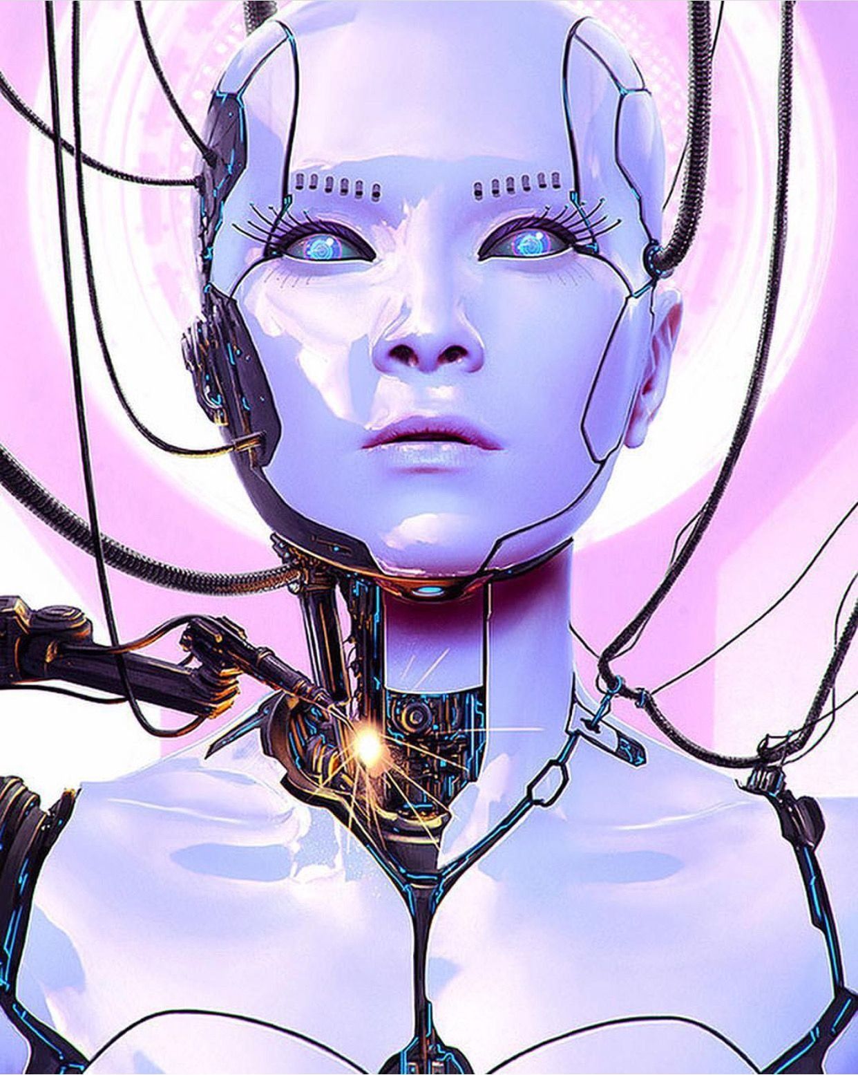 Роботы андроиды девушки
