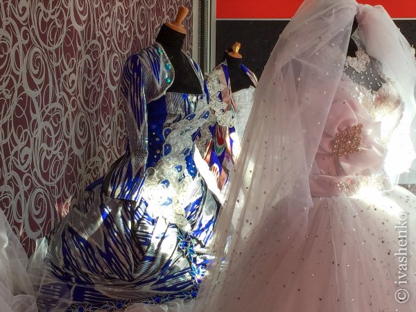 Свадебные узбекские платья