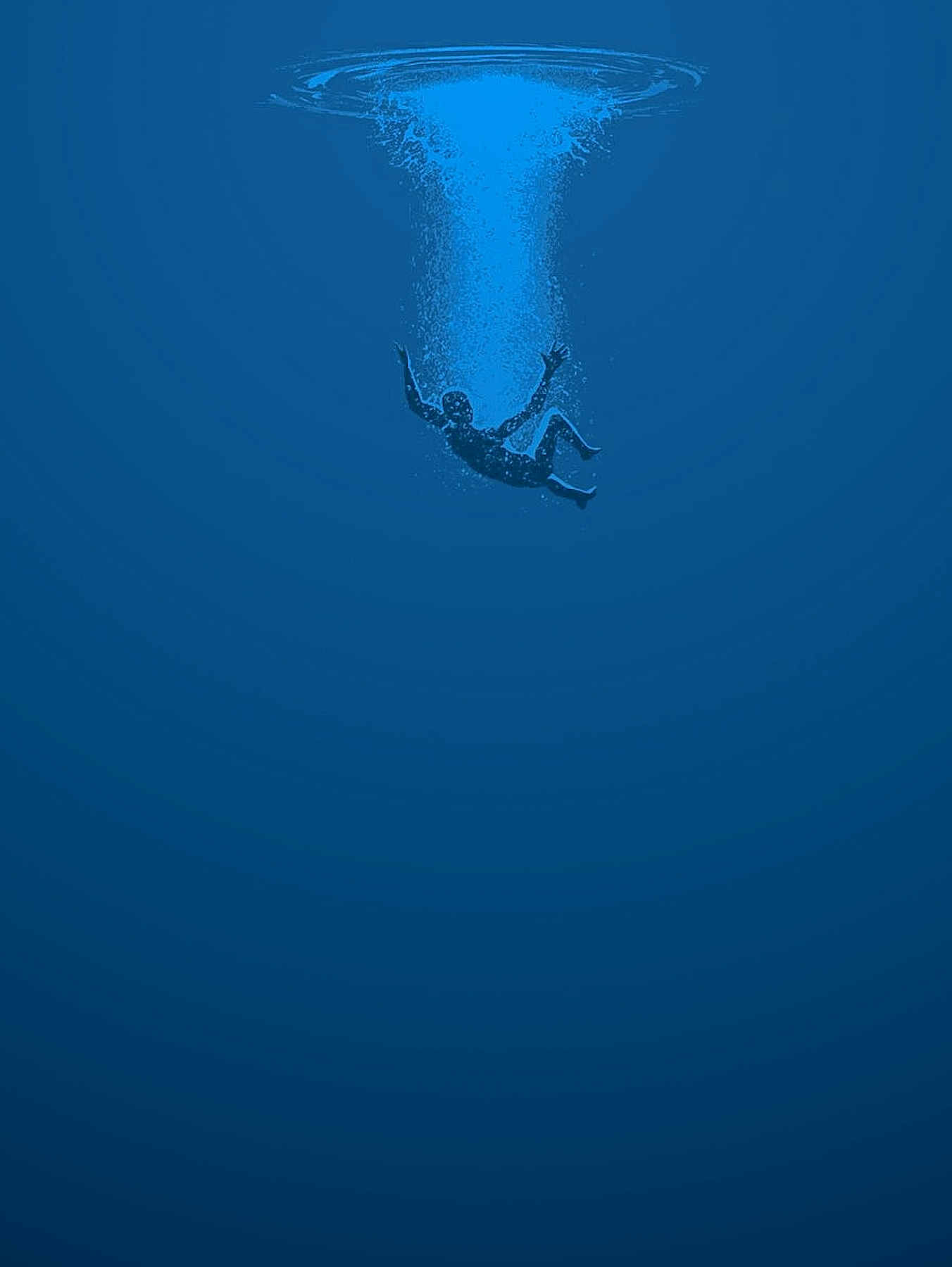 Синий утонувший